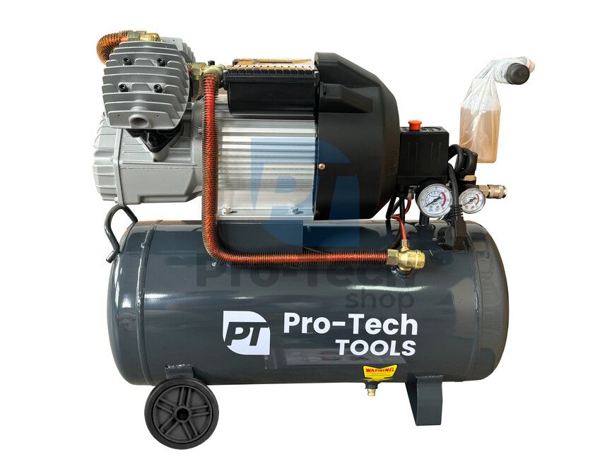 Compresor aer comprimat 50L 2400W 230V V2 Pro-Tech TOOLS 01214