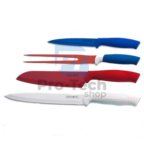 Set cuțite de bucătărie, 4 bucăți ROYALTY LINE Color 50528