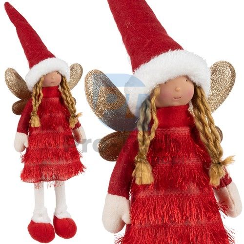 Figurină roșie de Crăciun cu vrăjitoarele Ruhhy 22346 75707