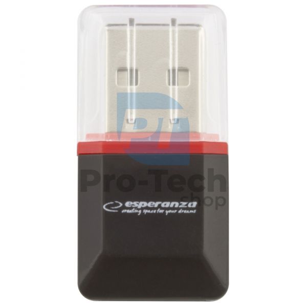 Cititor de carduri MicroSD/TF USB2.0 negru