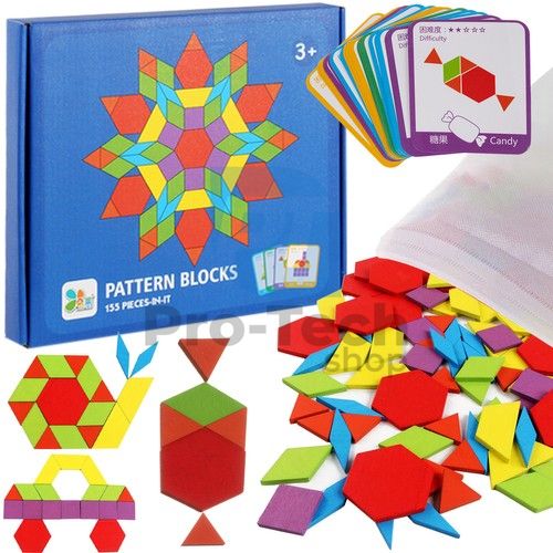 Puzzle educațional - forme geometrice 74206