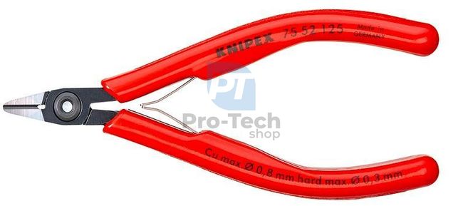 Clește șfic tăiere laterală electronic 125 mm tip 3 KNIPEX 08276