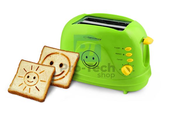 Toaster SMILEY, verde