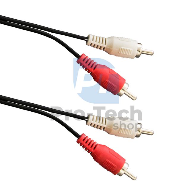 Cablu 2xRCA - 2xRCA (Cinch), 5m