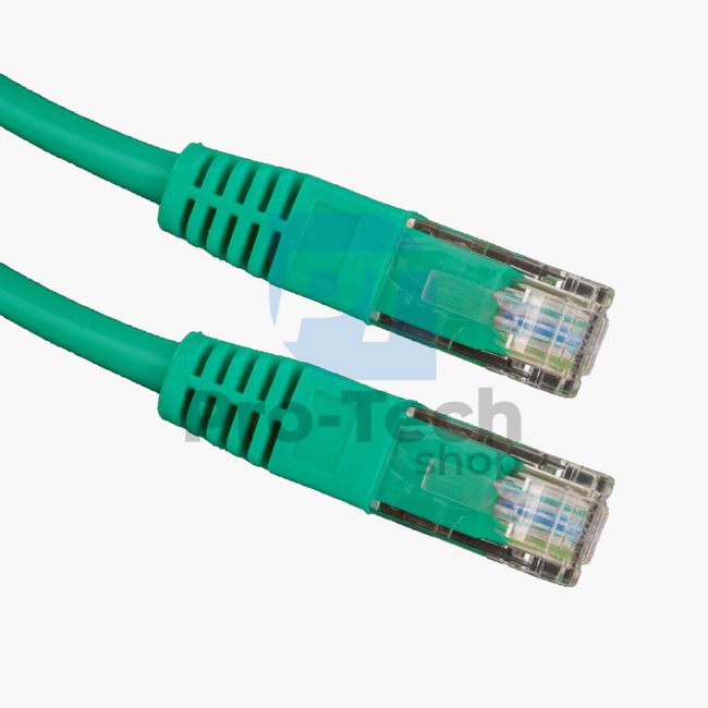 Cablu UTP Cat. 6 Patchcord RJ45, 0,5m, verde