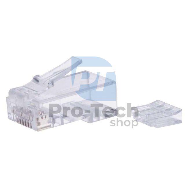 Mufe conector RJ45 pentru cablu UTP, alb, 20 bucăți 70034