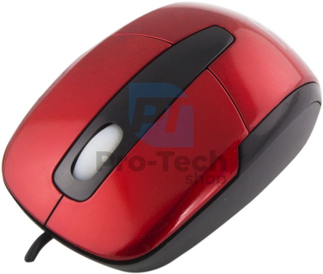 Mouse 3D USB BARRACUDA, roșu
