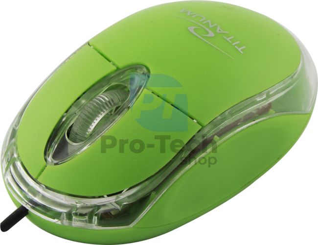 Mouse 3D USB RAPTOR, verde