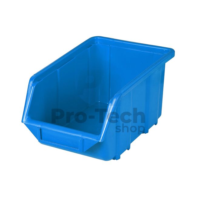 Cutie de plastic mediu Ecobox, albastru 60114