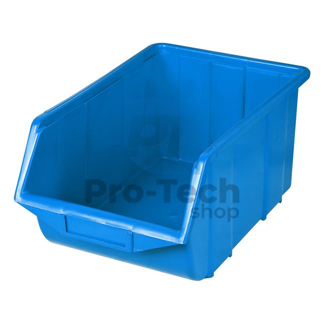 Cutie din plastic Ecobox mare, albastru 60118