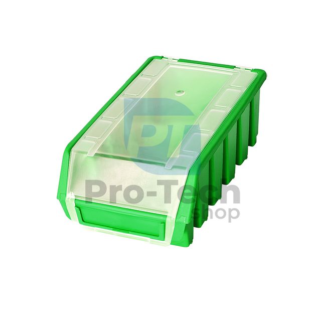 Cutie din plastic Ergobox 2L plus, verde 60148