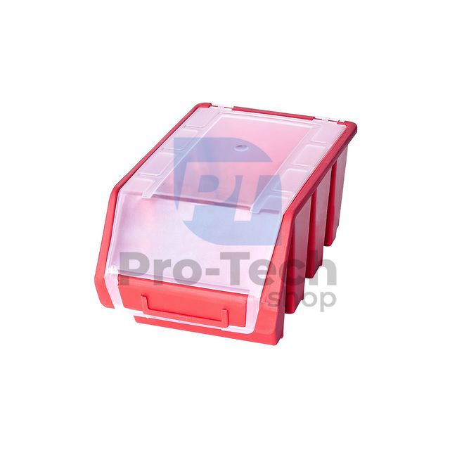 Cutie din plastic Ergobox 3 plus, roșu 60156