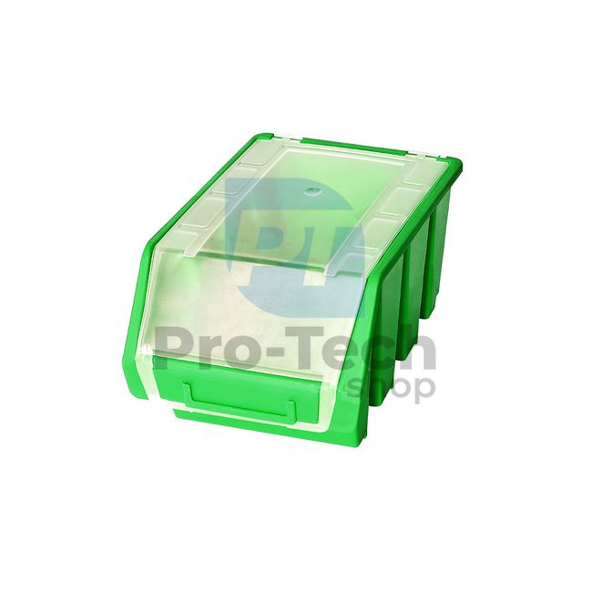 Cutie din plastic Ergobox 3 plus, verde 60158