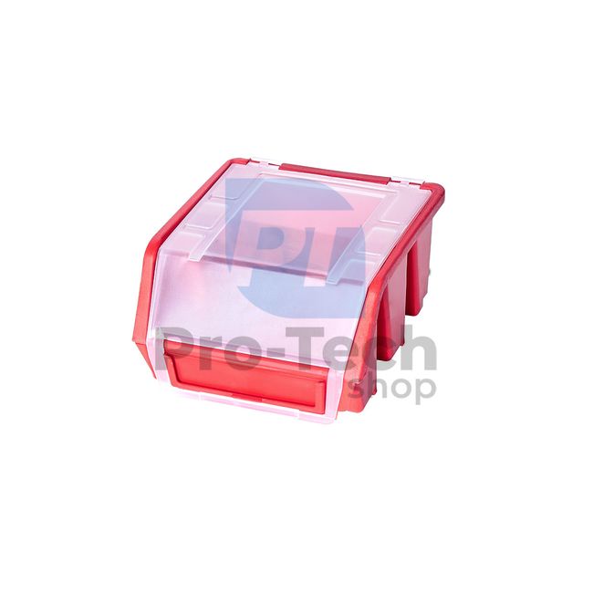 Cutie din plastic Ergobox plus 1, roșu 60126