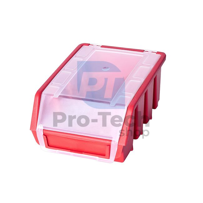 Cutie din plastic Ergobox plus 2, roșu 60136