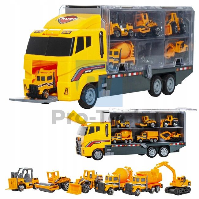Set de camioane TIR cu 6 mașini 75090