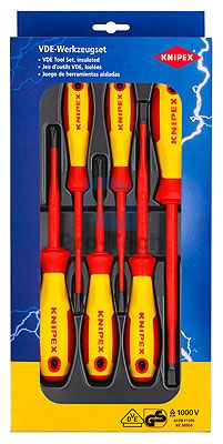 Set șurubelnițe drepte și cruce 6 piese KNIPEX 13414