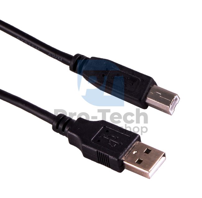 Cablu USB imprimantă, USB 2.0, A-B, 3m