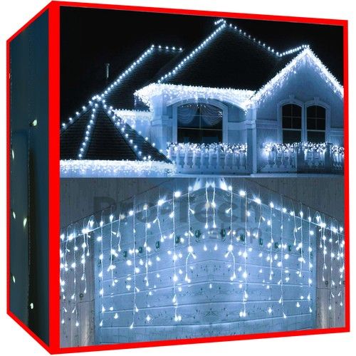 Lumini de Crăciun - 300 LED alb rece 31V 75478