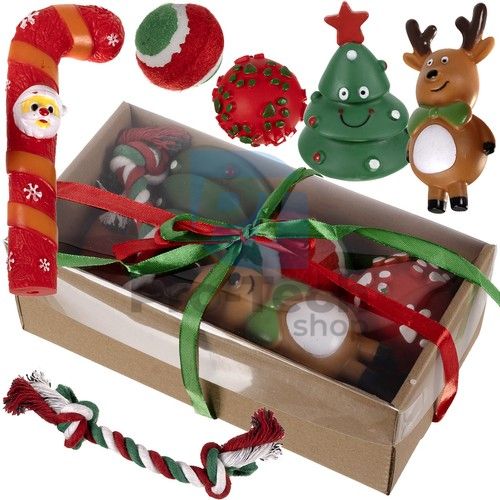Cadou de Crăciun pentru câine - jucării Purlov 22637 76084