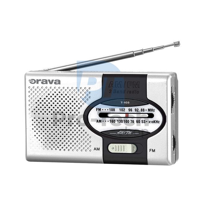 Radio portabil de buzunar AM/FM Orava 73534