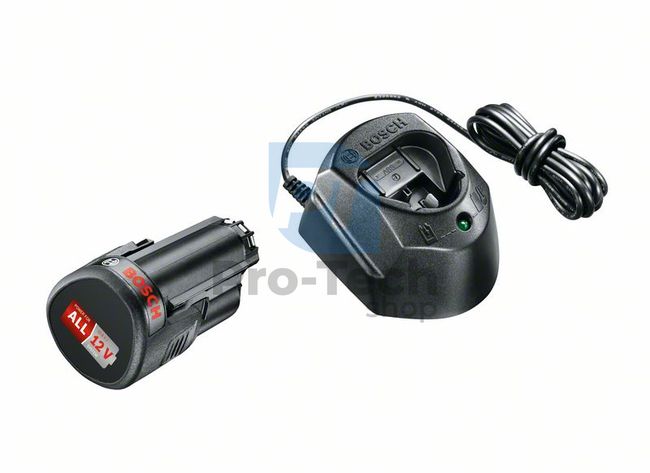 Set de bază Bosch acumulatori 12V 1,5Ah + încărcător GAL 1210 CV 13539